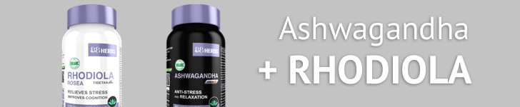 rhodiola and ashwagandha